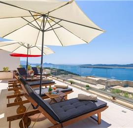 Luxury 4 Bedroom Villa with Infinity Pool, Sauna, Gym, Jacuzzi and Sea Views in Orašac, near Dubrovnik, Sleeps 8